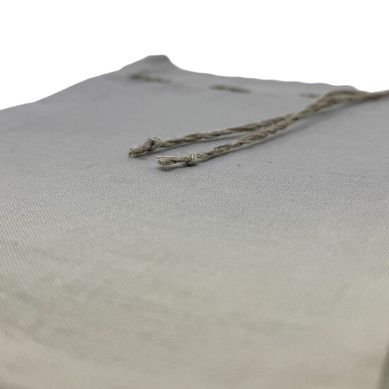 Lina maisiņš 15 X 21 cm pelēkā krāsā